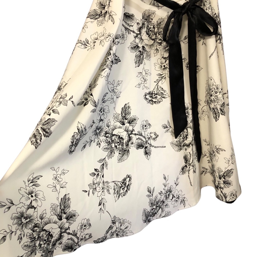 Dress Barn Sundress Black/White Size 16 - Picture 6 of 12